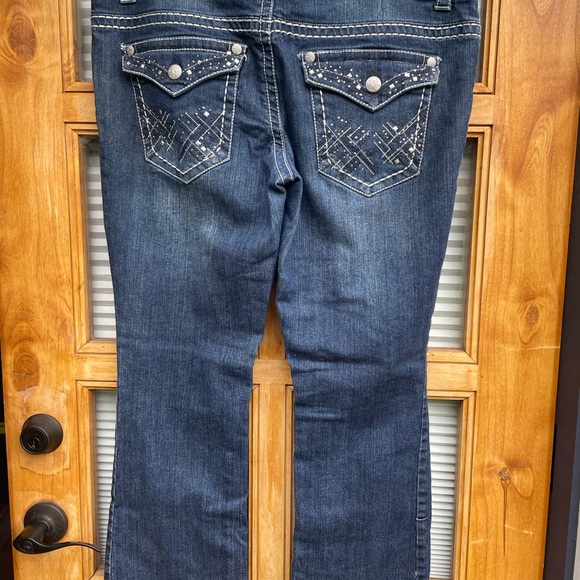 Ladies paisley sky jeans - Picture 2 of 9